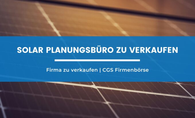Solar Planungsbüro zu verkaufen