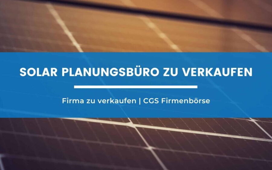 Solar Planungsbüro zu verkaufen Solar Planungsbüro zu verkaufen